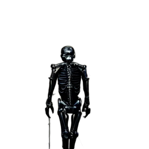 robot, staff, animal, creature, concept art, 3d render, cyberpunk, comic book art transparent PNG cut-out