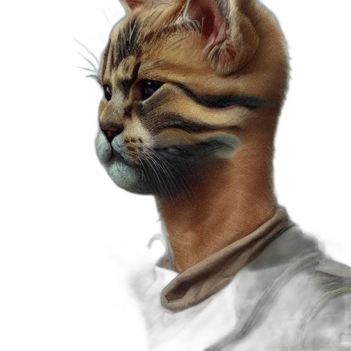 animal, face, creature, staff transparent PNG cut-out