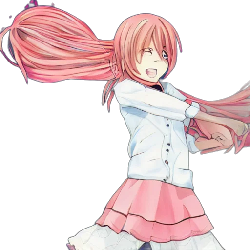 staff, hair, jacket, dress transparent PNG cut-out