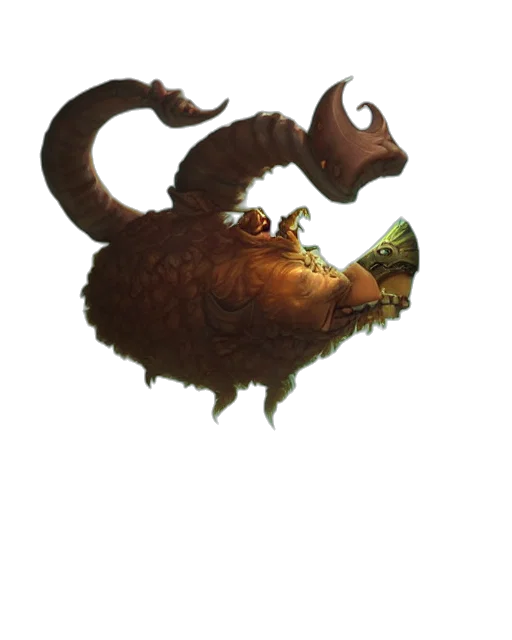 dragon, creature, staff, animal transparent PNG cut-out