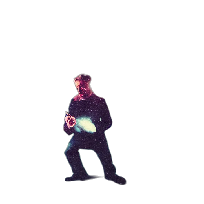 staff, robot, jacket, weapon transparent PNG cut-out