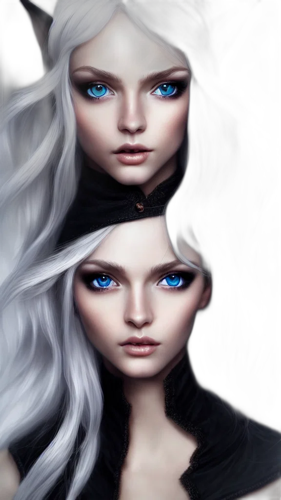 face, fantasy art, photorealistic, concept art transparent PNG cut-out