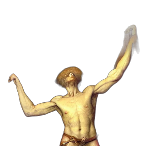 staff, hat, creature, mask transparent PNG cut-out