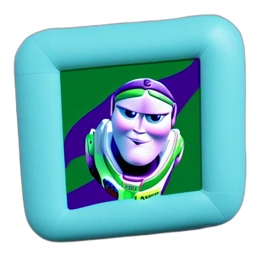 robot, face, crown, weapon, 3d render, concept art, vaporwave, outer space transparent PNG cut-out