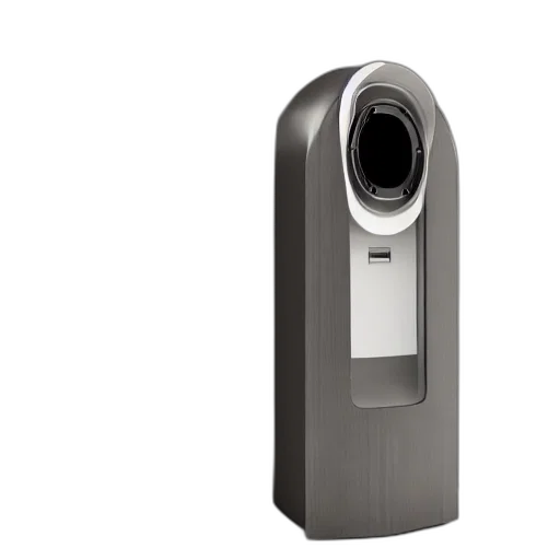 robot, bottle, 3d render, photorealistic, water, dispenser, made, bang transparent PNG cut-out