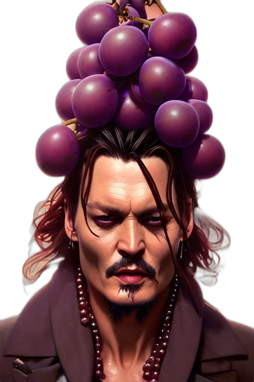 face, crown, hair, staff, photorealistic, concept art, cyberpunk, fantasy art transparent PNG cut-out