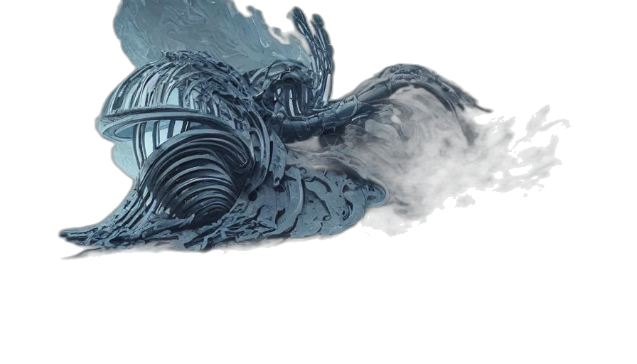 hair, dragon, creature, mask transparent PNG cut-out