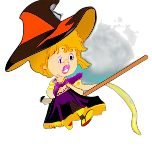staff, hat, concept art, cartoon, pixel art, fantasy art, witch, riding transparent PNG cut-out