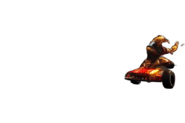 car, weapon, shoes, dragon transparent PNG cut-out