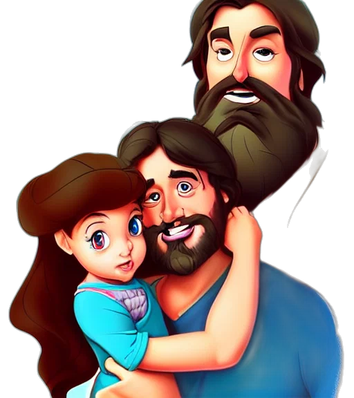 cartoon, photorealistic, 3d render, concept art transparent PNG cut-out
