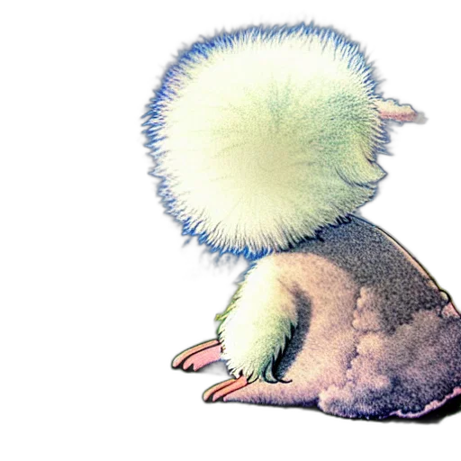 hair, hat, creature, animal transparent PNG cut-out
