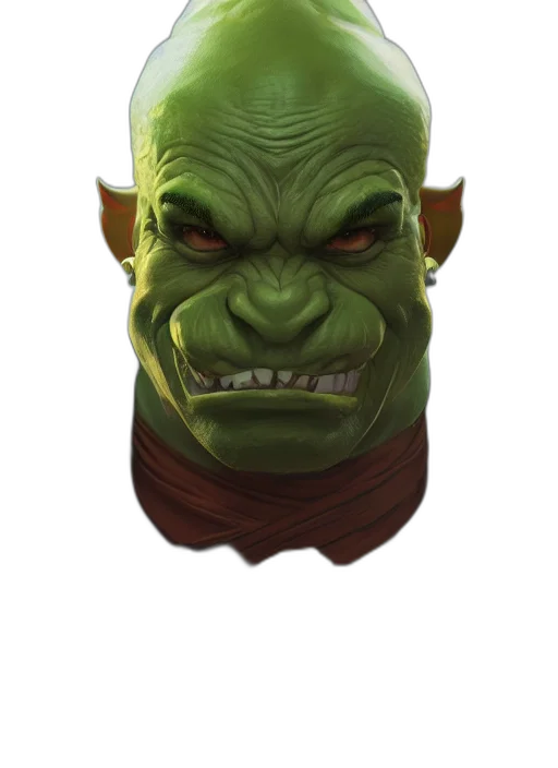 mask, face, staff, creature transparent PNG cut-out