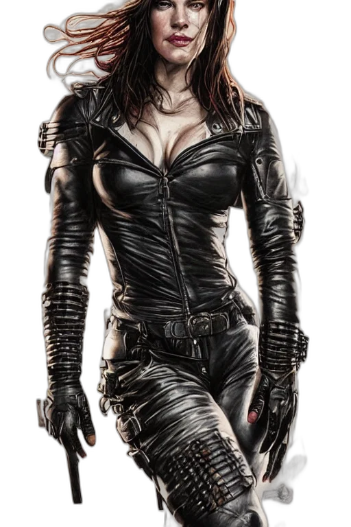 jacket, comic book art, concept art, photorealistic transparent PNG cut-out