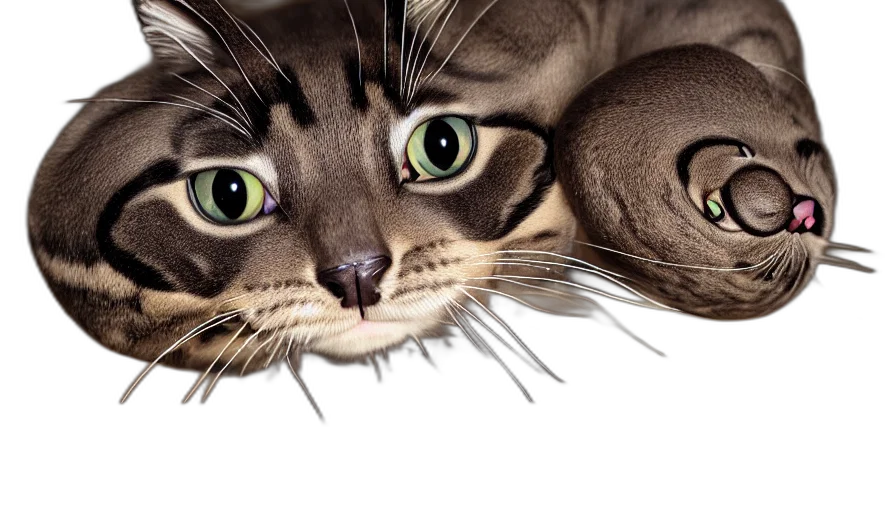 animal, creature, face, photorealistic transparent PNG cut-out