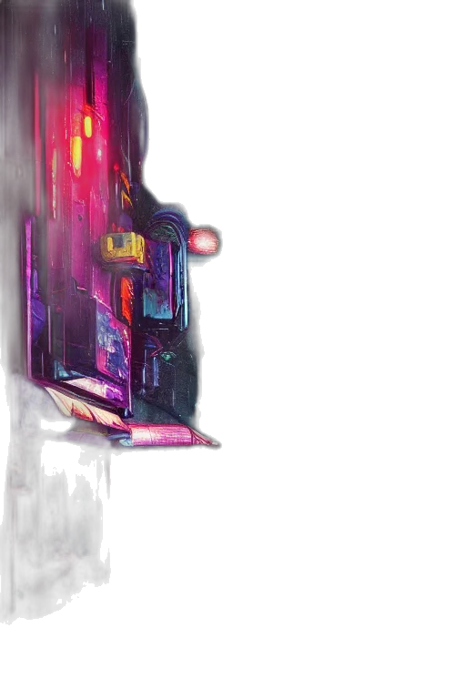 robot, face, sword, weapon transparent PNG cut-out