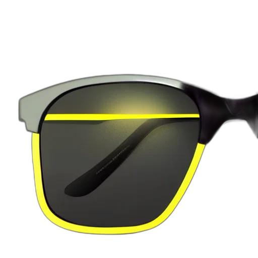 3d render, cyberpunk, photorealistic, neon, low, poligon, lemon, wearing transparent PNG cut-out