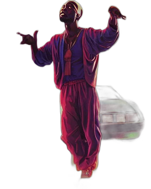 concept art, vaporwave, pixel art, photorealistic transparent PNG cut-out