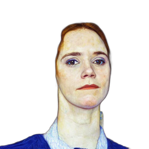 staff, face, jacket, robot transparent PNG cut-out