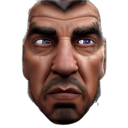 face, mask, staff, concept art transparent PNG cut-out