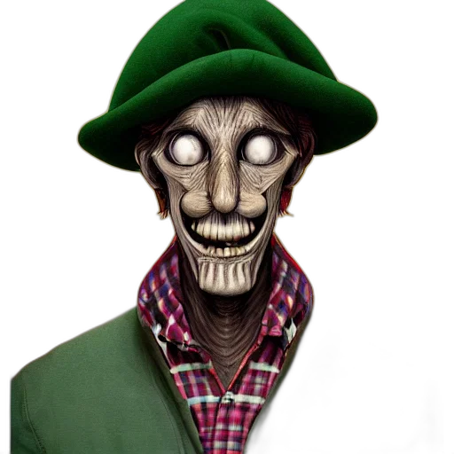 mask, face, hat, staff transparent PNG cut-out