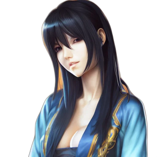 face, fantasy art, photorealistic, concept art transparent PNG cut-out