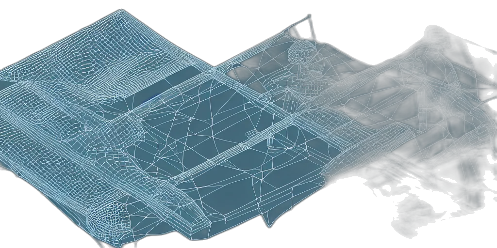 car, 3d render, concept art, hyper transparent PNG cut-out