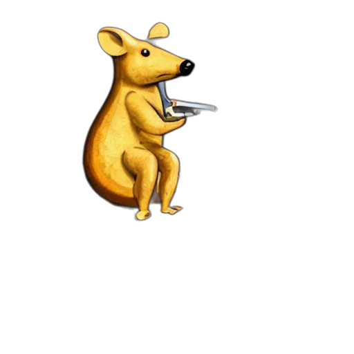 staff, animal, food, weapon transparent PNG cut-out