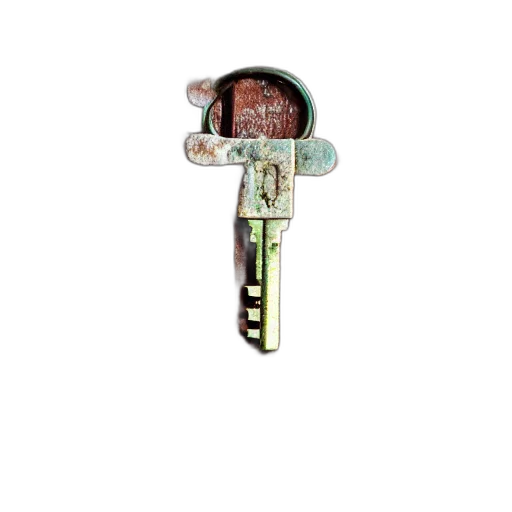 jewelry, staff, 3d render, old transparent PNG cut-out