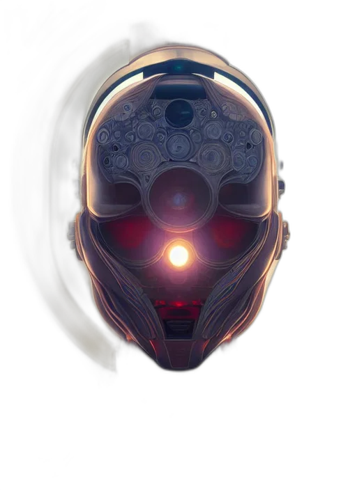 robot, mask, face, weapon transparent PNG cut-out