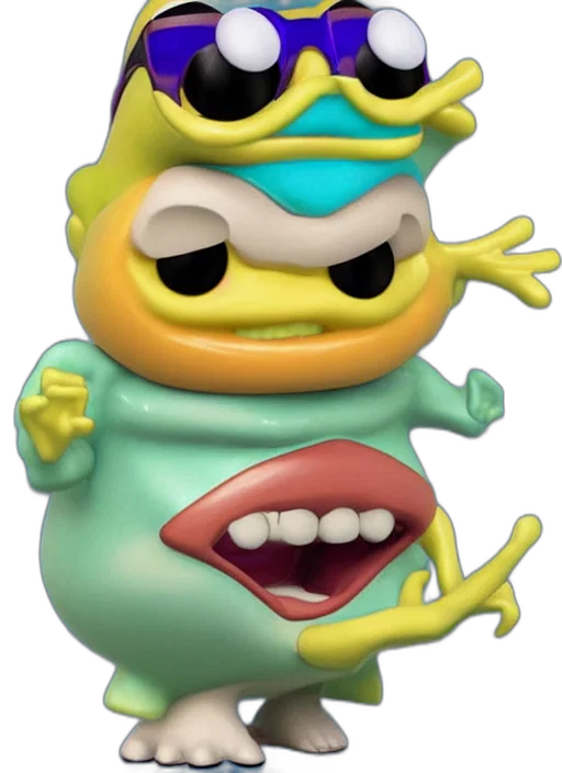 creature, face, robot, mask, 3d render, concept art, photorealistic, cartoon transparent PNG cut-out