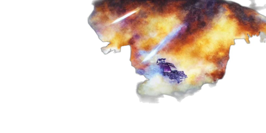 car, dragon, concept art, watercolor transparent PNG cut-out