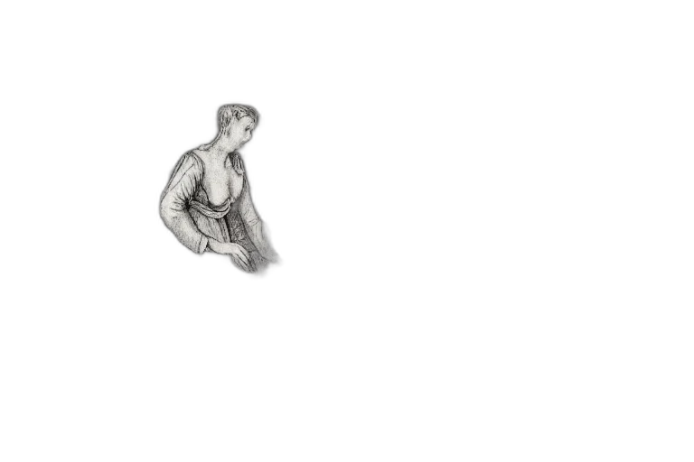 dress, jacket, staff, hair transparent PNG cut-out