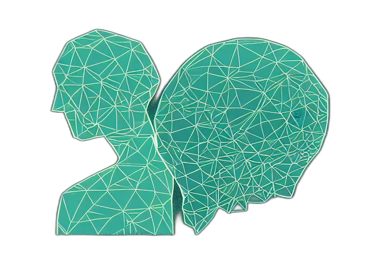 mask, green, attention, filter transparent PNG cut-out