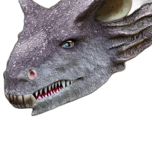 dragon, creature, animal, mask transparent PNG cut-out
