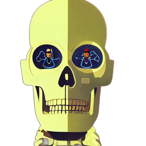 robot, mask, face, staff transparent PNG cut-out