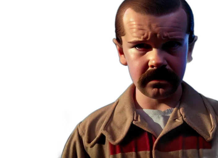 face, photorealistic, concept art, 3d render, film, still, jim, hopper transparent PNG cut-out