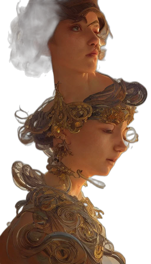 crown, mask, face, jewelry transparent PNG cut-out