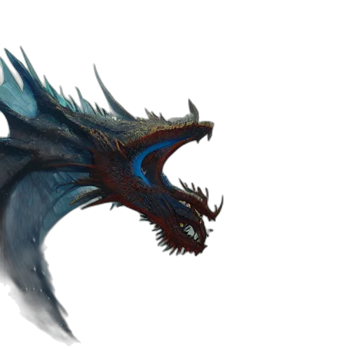 dragon, creature, animal, concept art transparent PNG cut-out
