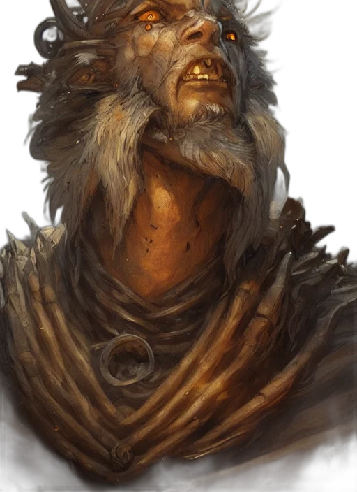 face, mask, creature, staff transparent PNG cut-out