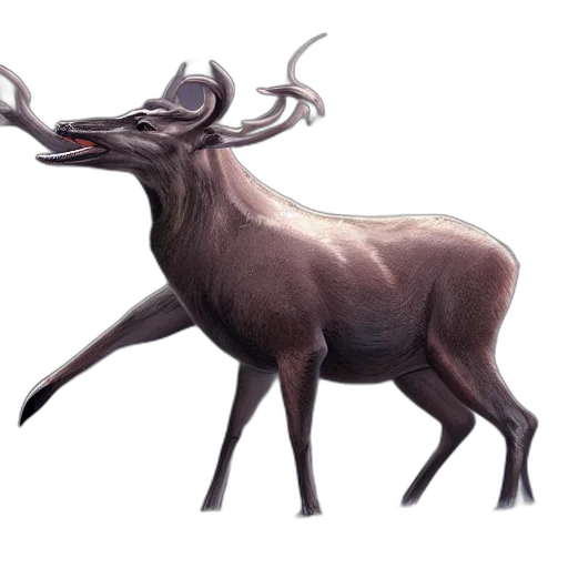 animal, creature, staff, crown transparent PNG cut-out