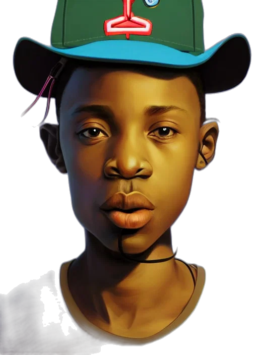 face, hat, crown, photorealistic, concept art, cartoon, comic book art, caricature transparent PNG cut-out