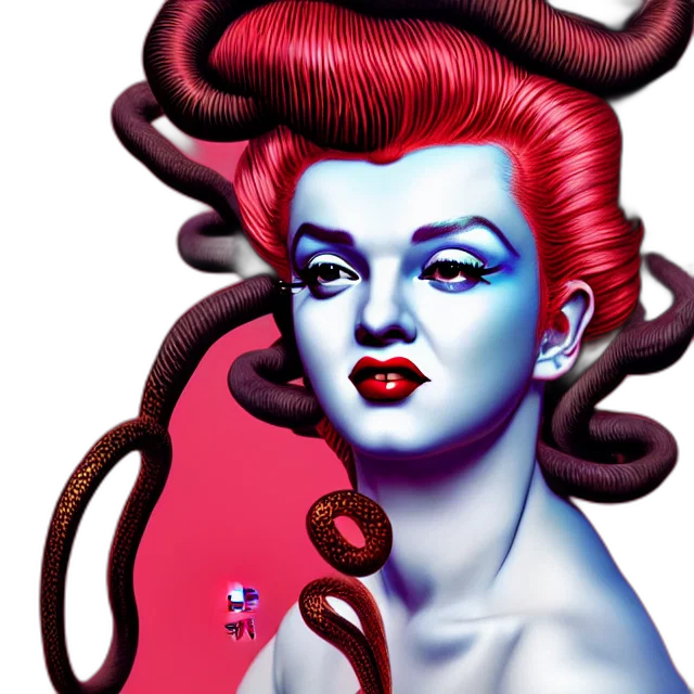 hair, concept art, comic book art, fantasy art, photorealistic, red, beautiful, painting transparent PNG cut-out