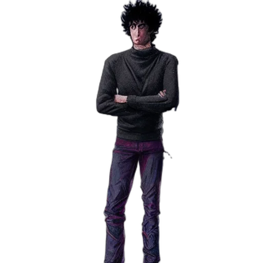 jacket, staff, creature, animal transparent PNG cut-out