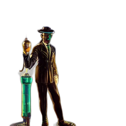 staff, bottle, robot, weapon transparent PNG cut-out