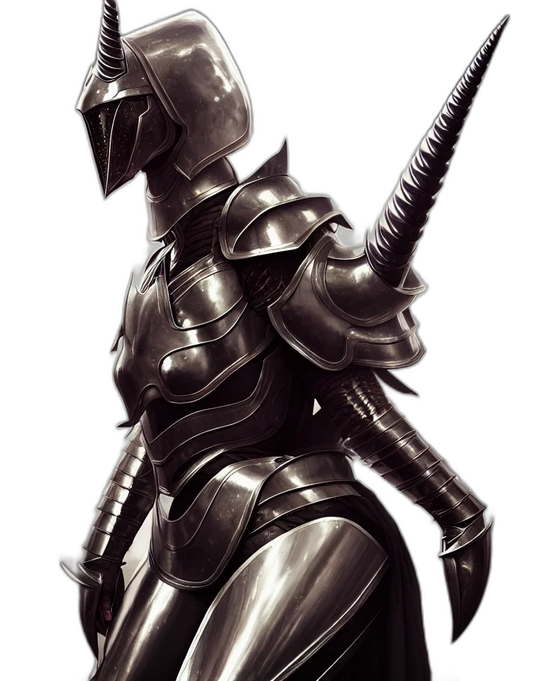 sword, robot, weapon, fantasy art transparent PNG cut-out