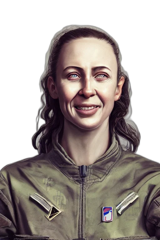 face, jacket, dragon, photorealistic transparent PNG cut-out