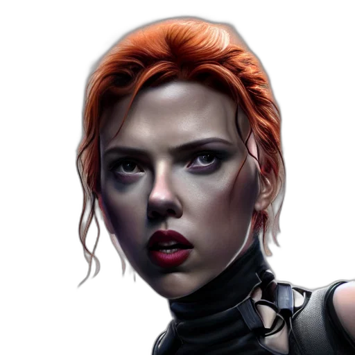 robot, face, cyberpunk, comic book art, concept art, photorealistic, outer space, dark transparent PNG cut-out