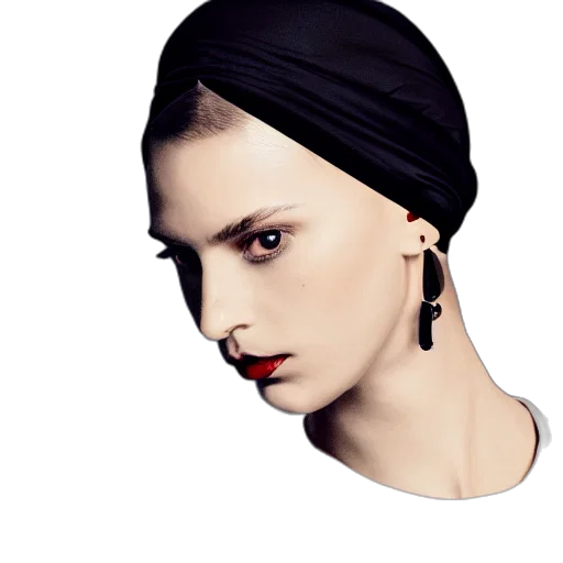 jewelry, face, hat, mask transparent PNG cut-out