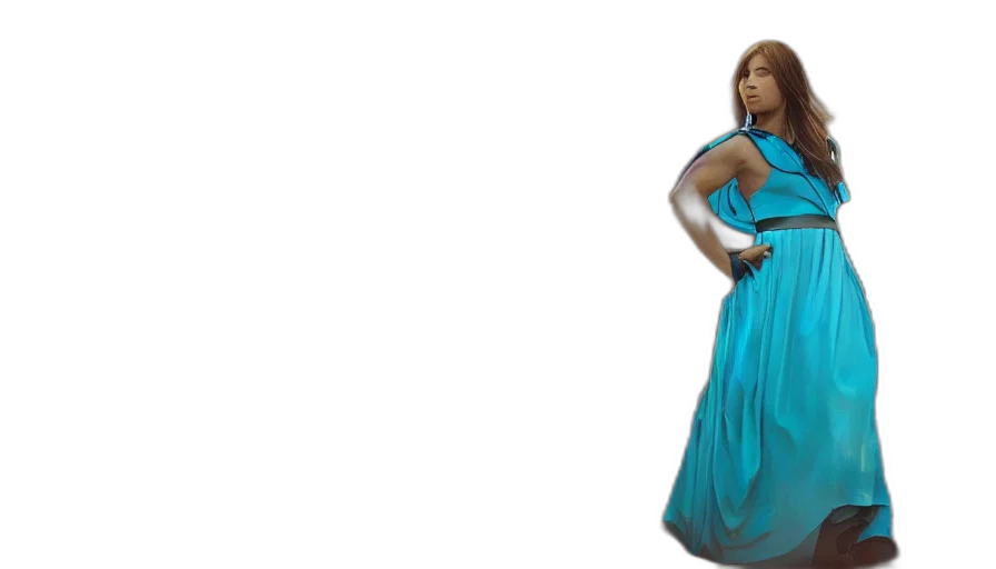 dress, 3d render, concept art, photorealistic transparent PNG cut-out