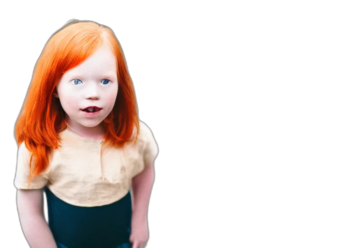 dress, face, hair, creature transparent PNG cut-out